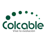 Logo "Colcable vive la evolución"